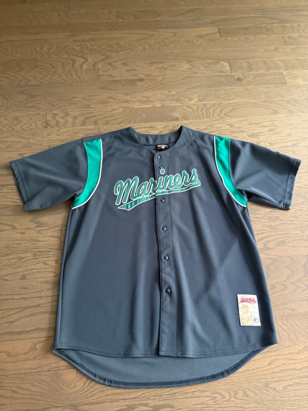 Seattle Mariners Stitches Baseball Jersey men’s xl stitched embroidered